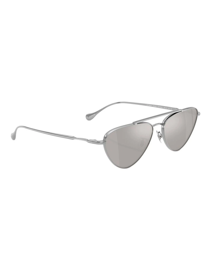 Oliver Peoples Edition 1 Titanium Sunglasses in Silver image 5
