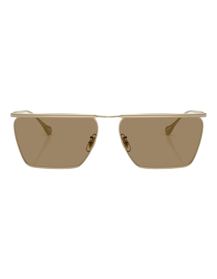 Oliver Peoples Edition 2 Titanium Sunglasses in Gold image 2