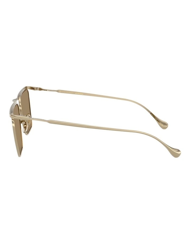 Oliver Peoples Edition 2 Titanium Sunglasses in Gold image 3
