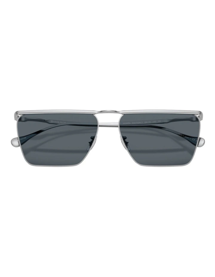 Oliver Peoples Edition 2 Titanium Sunglasses in Silver image 4