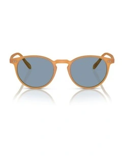 Oliver Peoples Riley Sun Acetate Sunglasses in Brown