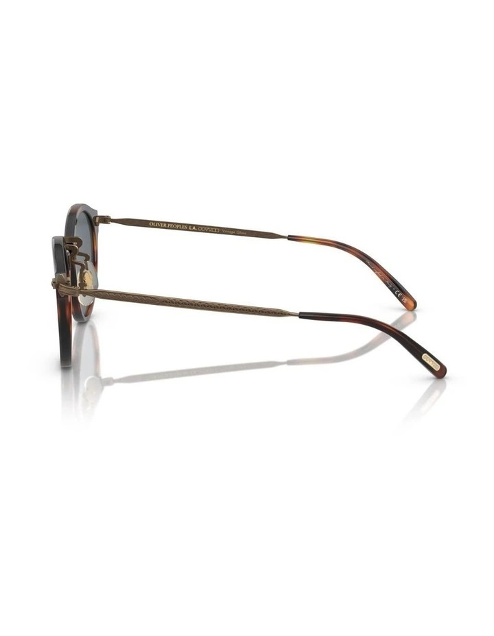 Oliver Peoples OP-505 Sun Acetate Sunglasses in Tortoise image 3