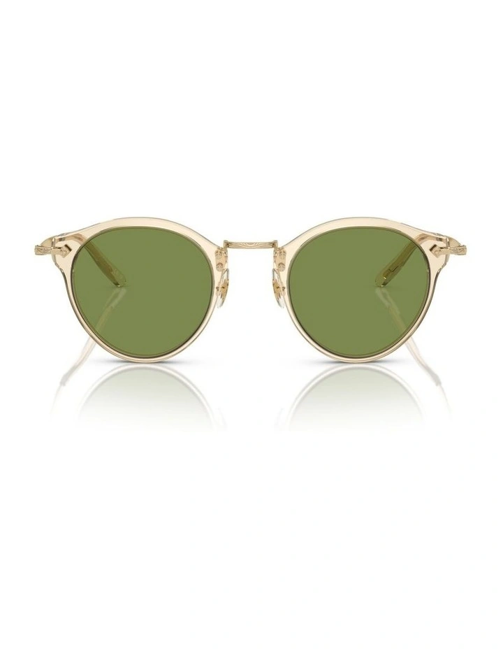 Oliver Peoples OP-505 Sun Acetate Sunglasses in Gold image 1