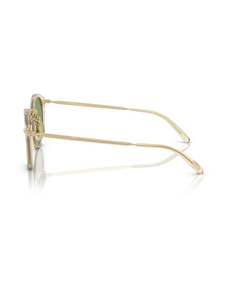 Oliver Peoples OP-505 Sun Acetate Sunglasses in Gold image 2