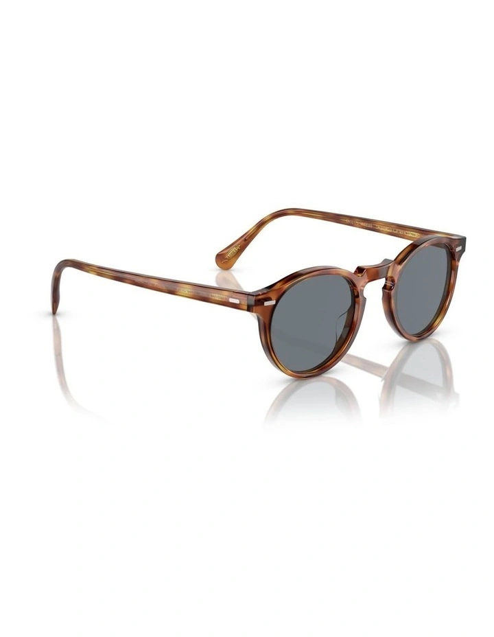 Oliver Peoples Gregory Peck Sun Acetate Sunglasses in Tortoise image 5
