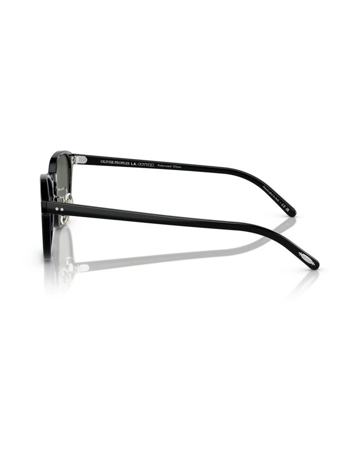 Oliver Peoples Fairmont Sun-F Acetate Polarised Sunglasses in Black image 3