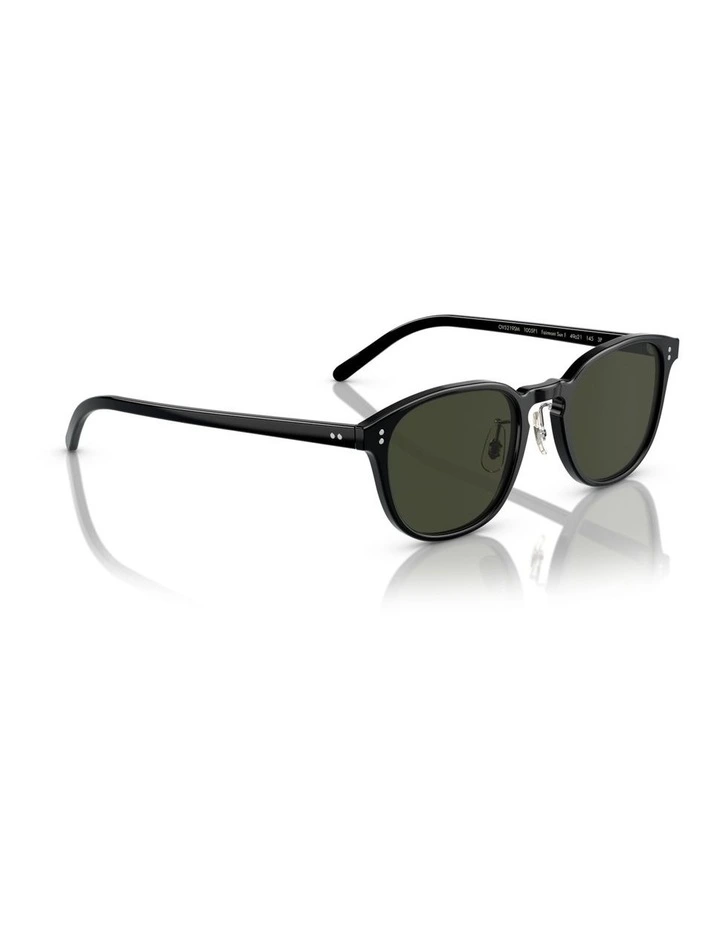 Oliver Peoples Fairmont Sun-F Acetate Polarised Sunglasses in Black image 5