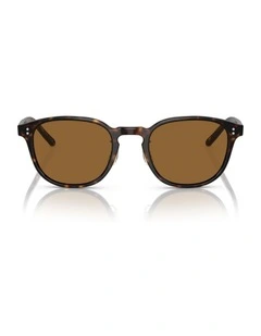 Oliver Peoples Fairmont Sun-F Acetate Sunglasses in Tortoise
