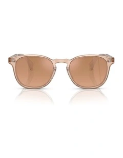 Oliver Peoples Finley Esq. Sun Acetate Sunglasses in Brown