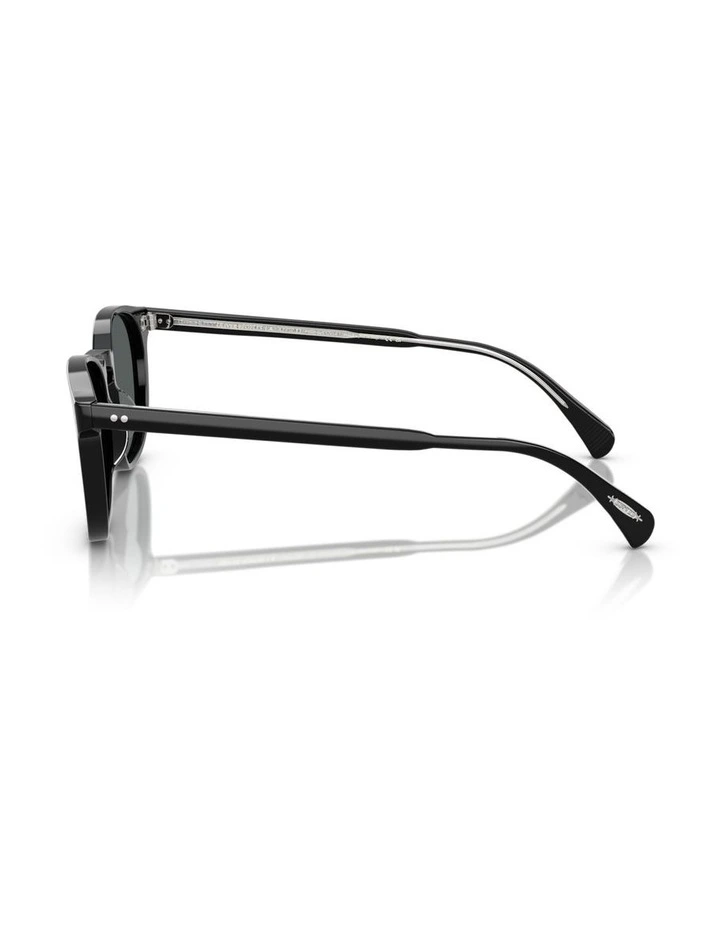 Oliver Peoples Finley Esq. Sun Acetate Polarised Sunglasses in Black image 2