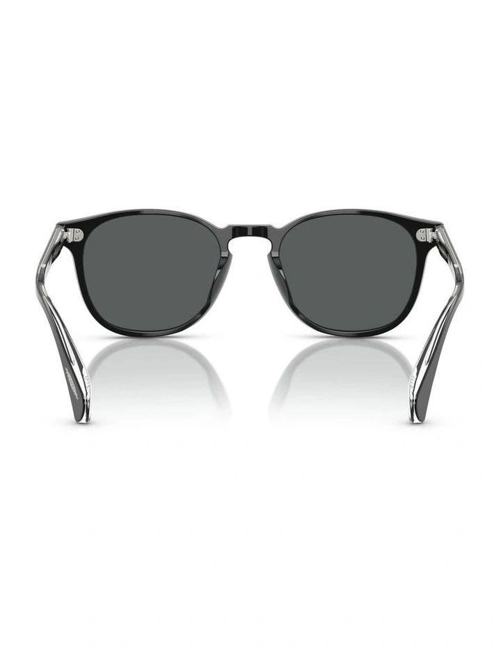 Oliver Peoples Finley Esq. Sun Acetate Polarised Sunglasses in Black image 3