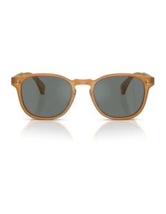 Oliver Peoples Finley Esq. Sun Acetate Sunglasses in Brown