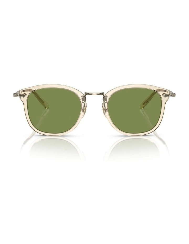 Oliver Peoples OP-506 Sun Acetate Sunglasses in Gold image 1