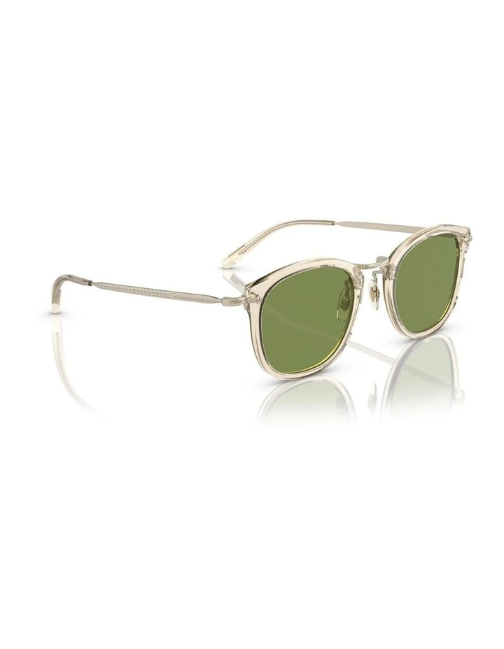 Oliver Peoples OP-506 Sun Acetate Sunglasses in Gold image 4