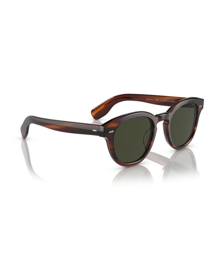 Oliver Peoples Cary Grant Sun Acetate Polarised Sunglasses in Tortoise image 5