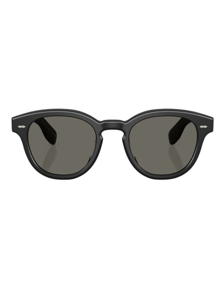 Oliver Peoples Cary Grant Sun Acetate Sunglasses in Black image 1