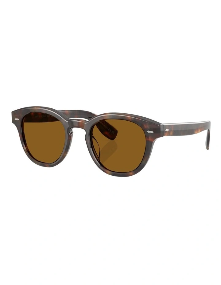 Oliver Peoples Cary Grant Sun Acetate Sunglasses in Brown image 1