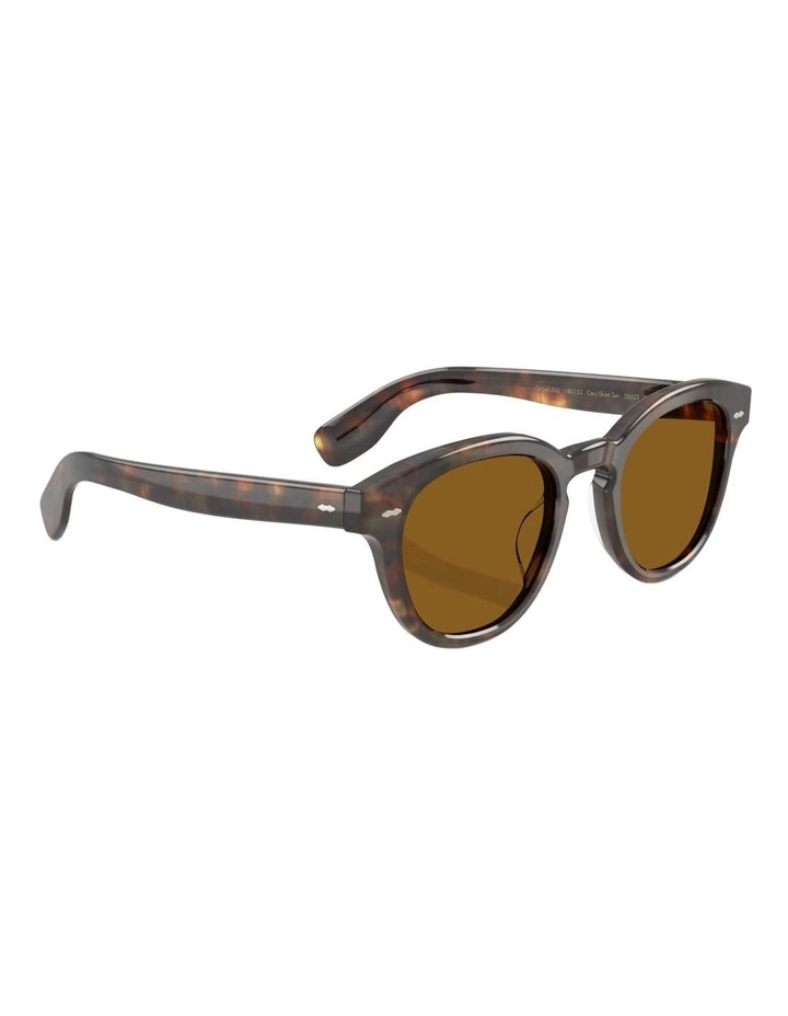 Oliver Peoples Cary Grant Sun Acetate Sunglasses in Brown image 5