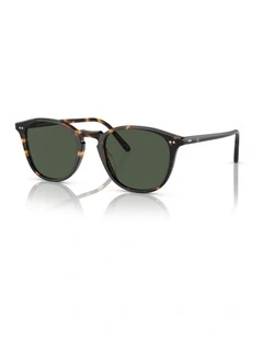 Oliver Peoples Forman L.A Acetate Polarised Sunglasses in Tortoise