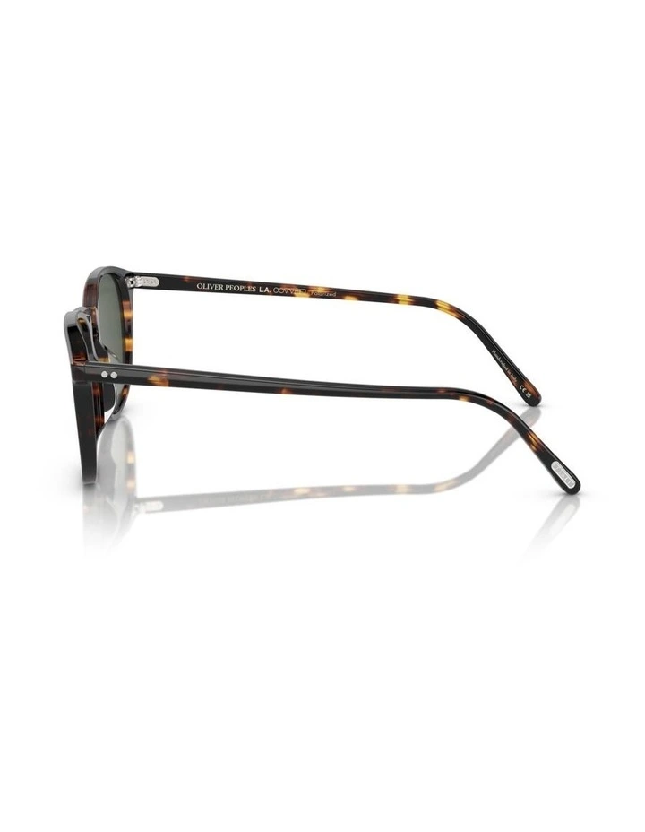Oliver Peoples Forman L.A Acetate Polarised Sunglasses in Tortoise image 3