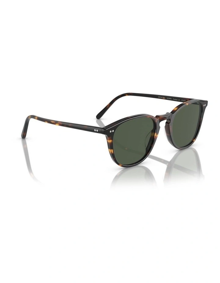 Oliver Peoples Forman L.A Acetate Polarised Sunglasses in Tortoise image 5