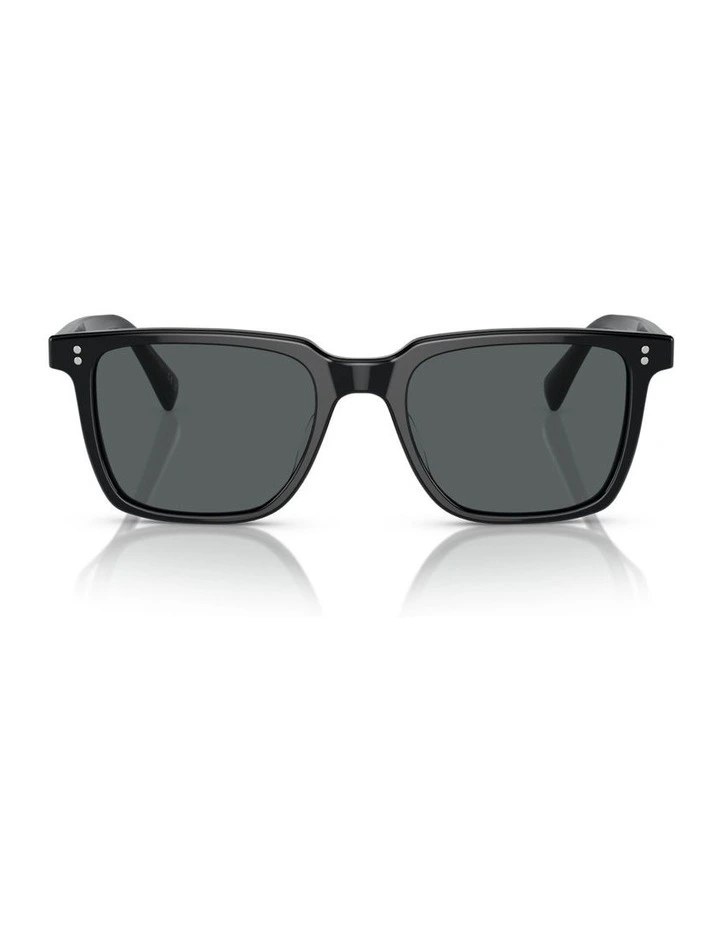 Oliver Peoples Lachman Sun Acetate Polarised Sunglasses in Black image 1