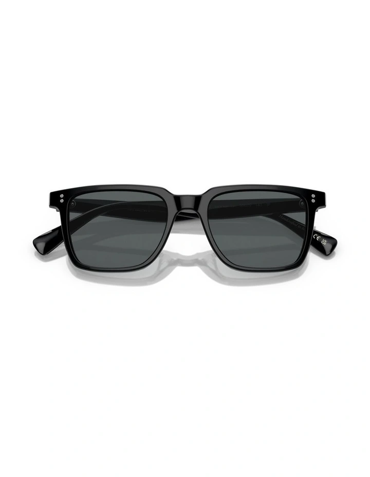 Oliver Peoples Lachman Sun Acetate Polarised Sunglasses in Black image 3