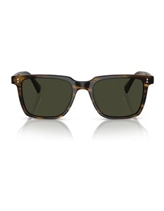 Oliver Peoples Lachman Sun Acetate Polarised Sunglasses in Brown