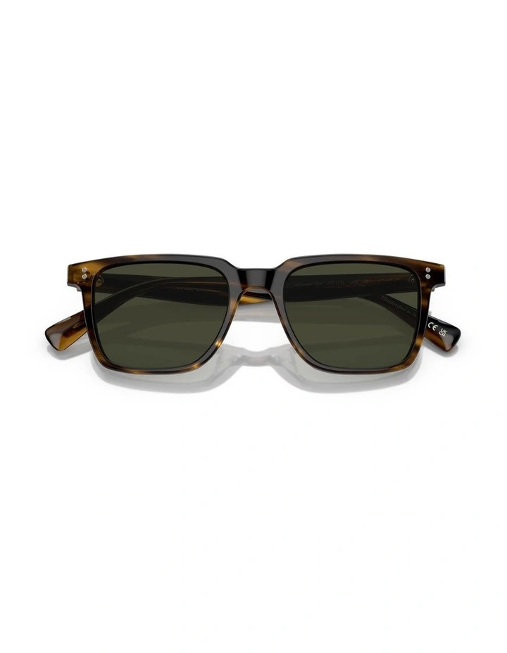 Oliver Peoples Lachman Sun Acetate Polarised Sunglasses in Brown image 4