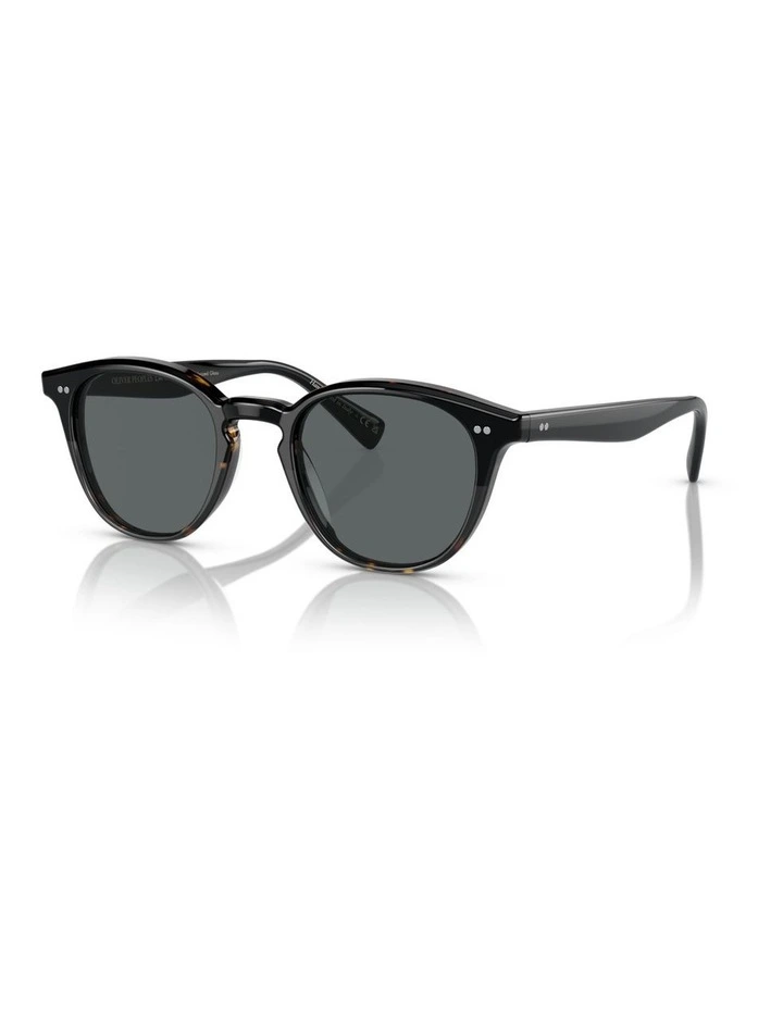 Oliver Peoples Desmon Sun Acetate Polarised Sunglasses in Black image 1
