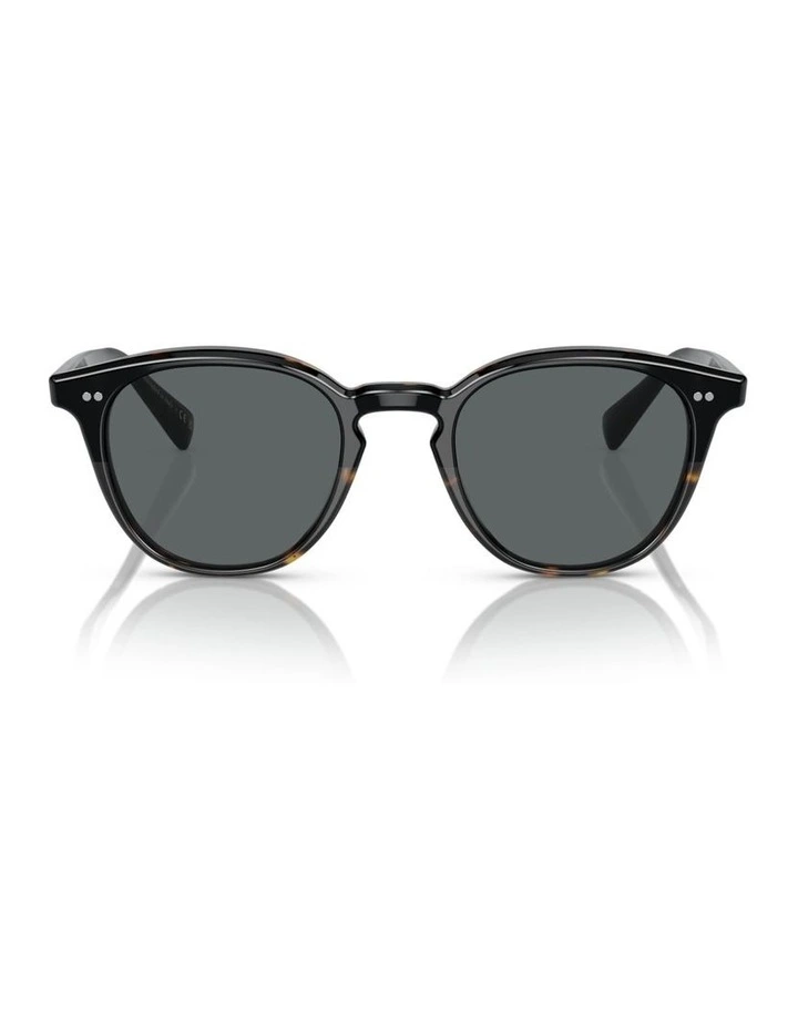 Oliver Peoples Desmon Sun Acetate Polarised Sunglasses in Black image 2