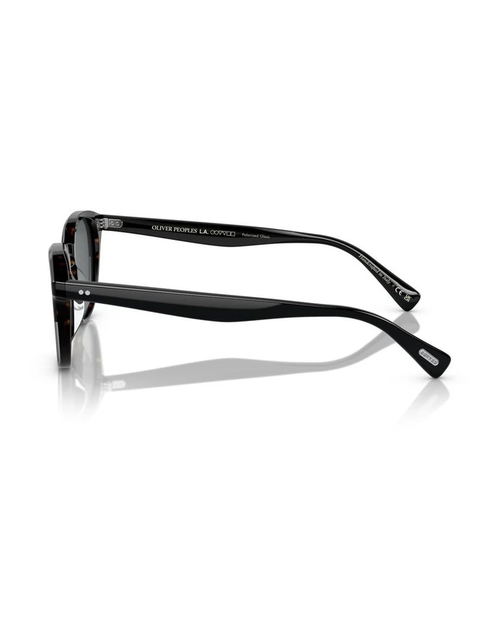Oliver Peoples Desmon Sun Acetate Polarised Sunglasses in Black image 3