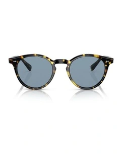 Oliver Peoples Romare Sun Acetate Sunglasses in Tortoise