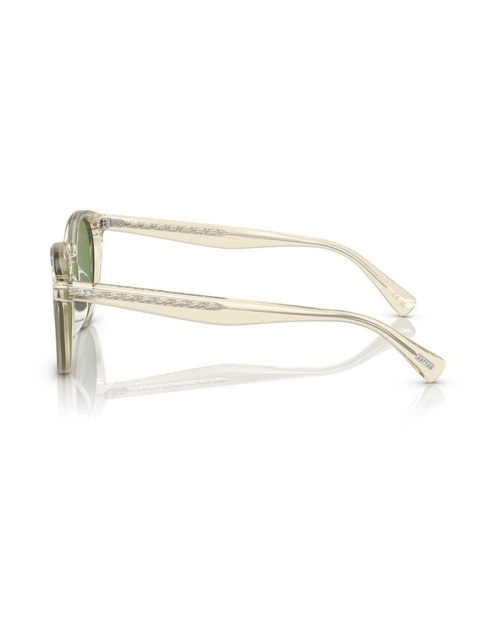 Oliver Peoples Romare Sun Acetate Polarised Sunglasses in Brown image 2