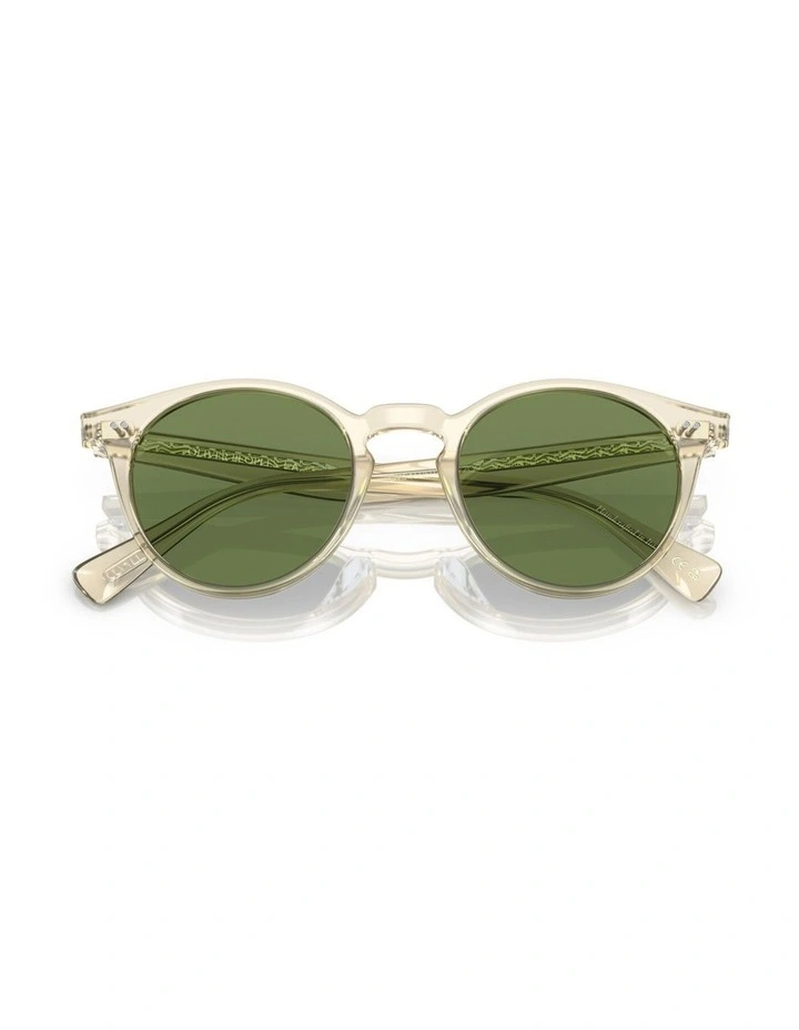 Oliver Peoples Romare Sun Acetate Polarised Sunglasses in Brown image 3