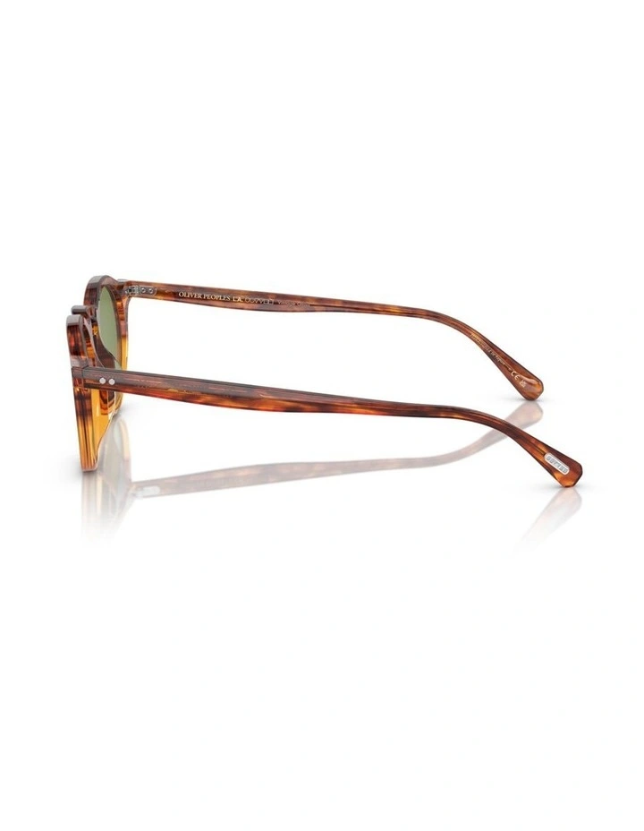 Oliver Peoples OP-13 Sun Acetate Sunglasses in Brown image 3