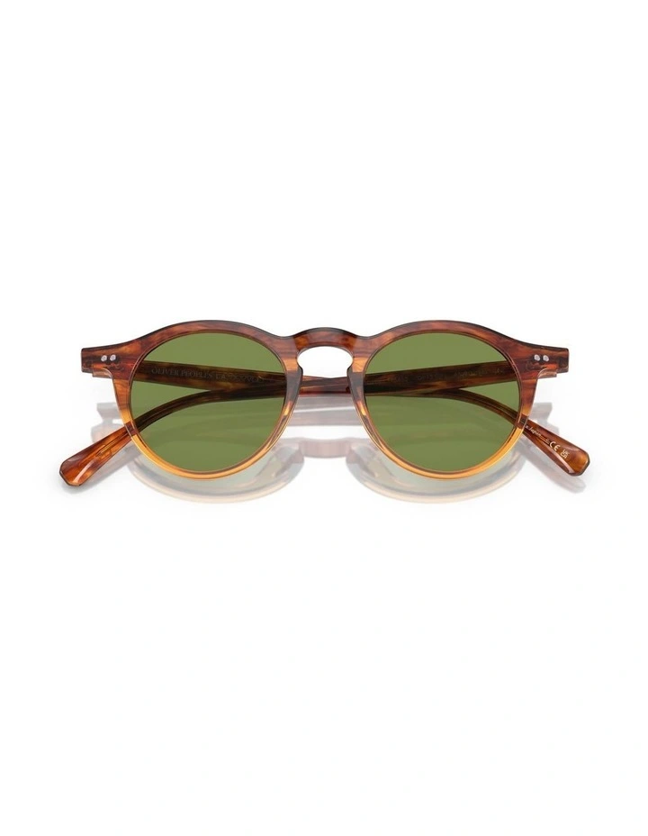 Oliver Peoples OP-13 Sun Acetate Sunglasses in Brown image 4