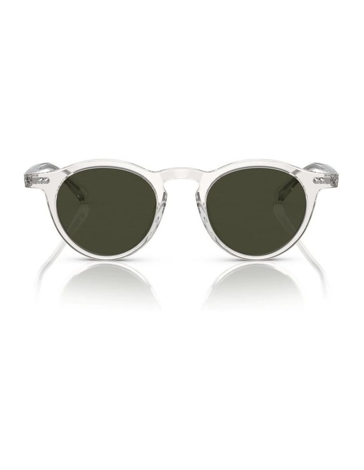 Oliver Peoples OP-13 Sun Acetate Polarised Sunglasses in Grey image 1