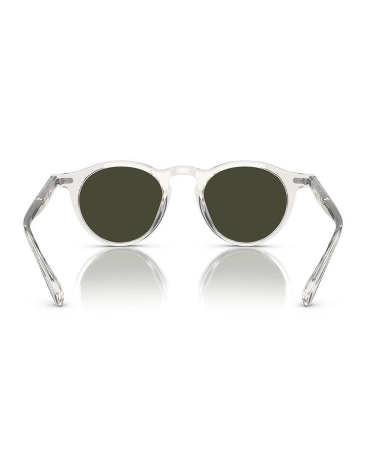 Oliver Peoples OP-13 Sun Acetate Polarised Sunglasses in Grey image 4