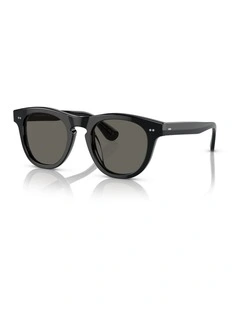 Oliver Peoples Rorke Acetate Sunglasses in Black