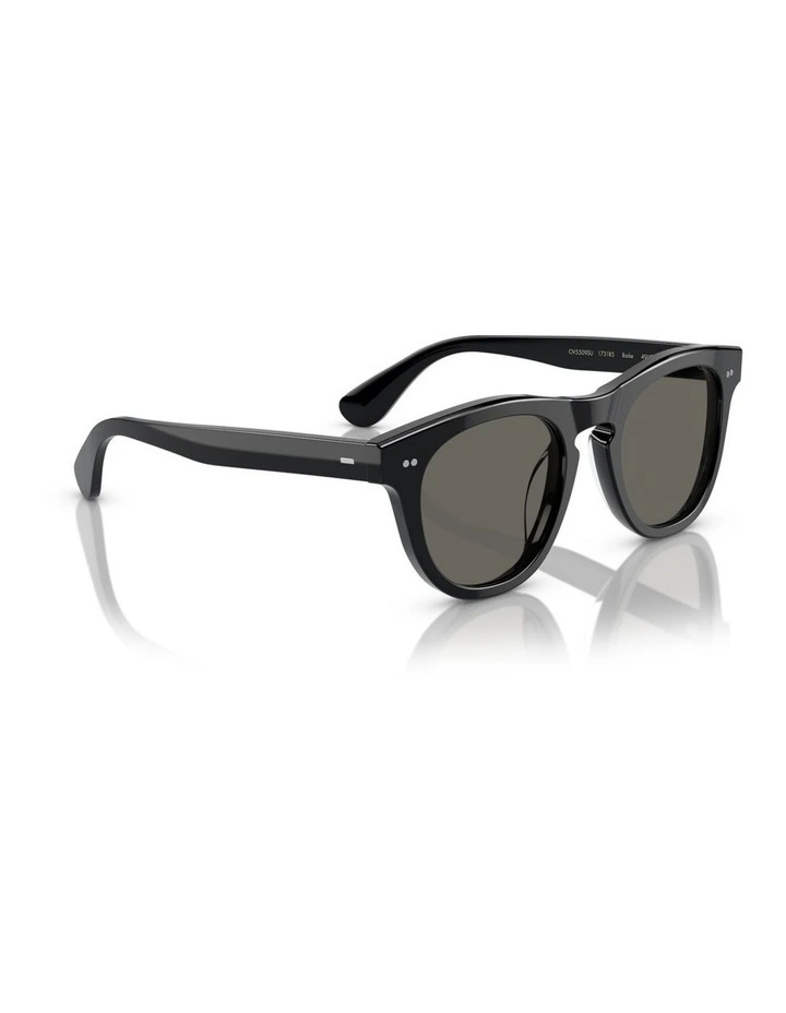 Oliver Peoples Rorke Acetate Sunglasses in Black image 4