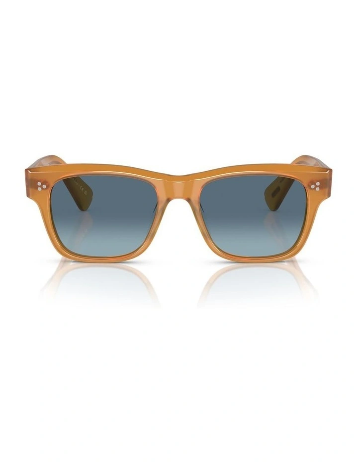Oliver Peoples Birell Sun Acetate Sunglasses in Brown image 2