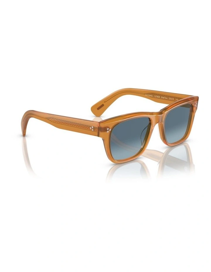 Oliver Peoples Birell Sun Acetate Sunglasses in Brown image 5