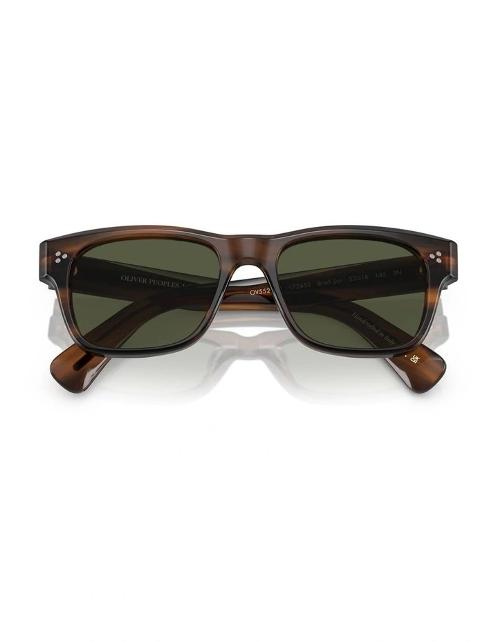 Oliver Peoples Birell Sun Acetate Sunglasses in Brown image 3
