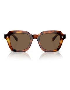 Oliver Peoples Kienna Acetate Sunglasses in Tortoise