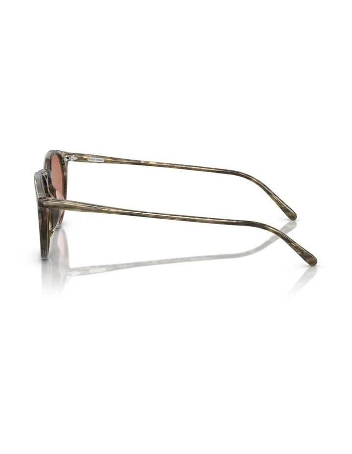 Oliver Peoples N.02 Sun Acetate Sunglasses in Green image 2