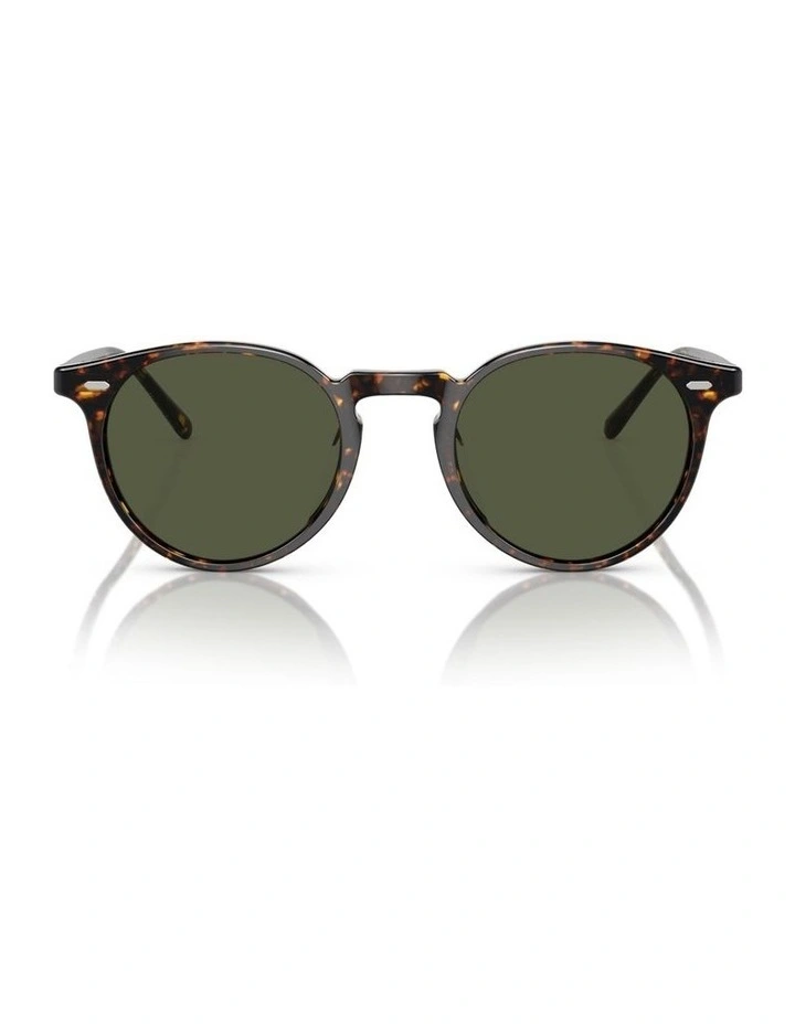 Oliver Peoples N.02 Sun Acetate Sunglasses in Tortoise image 2
