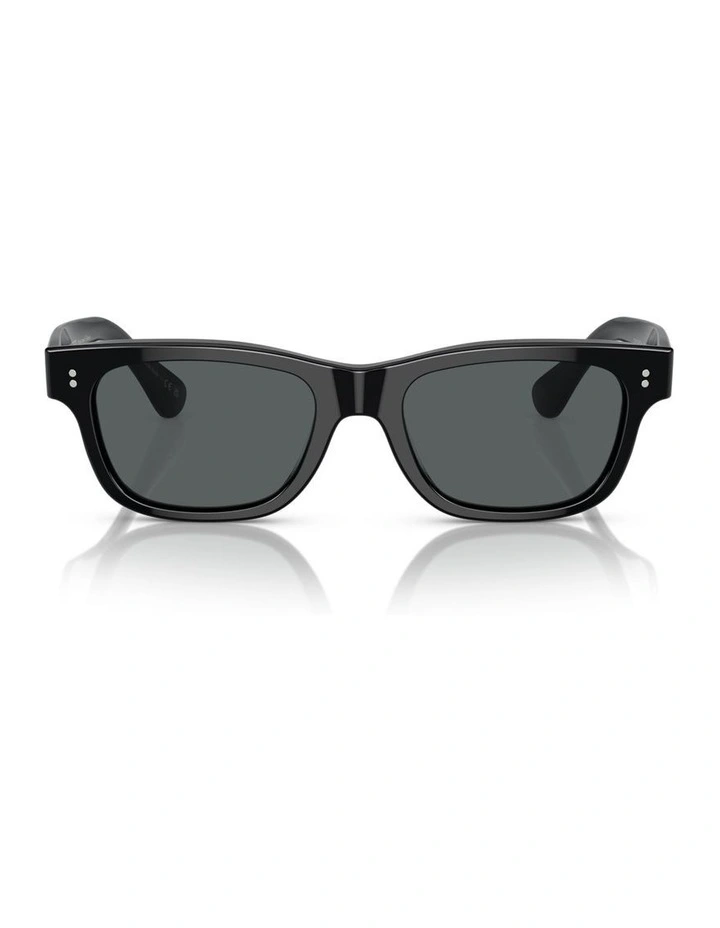Oliver Peoples Rosson Sun Acetate Polarised Sunglasses in Black image 1