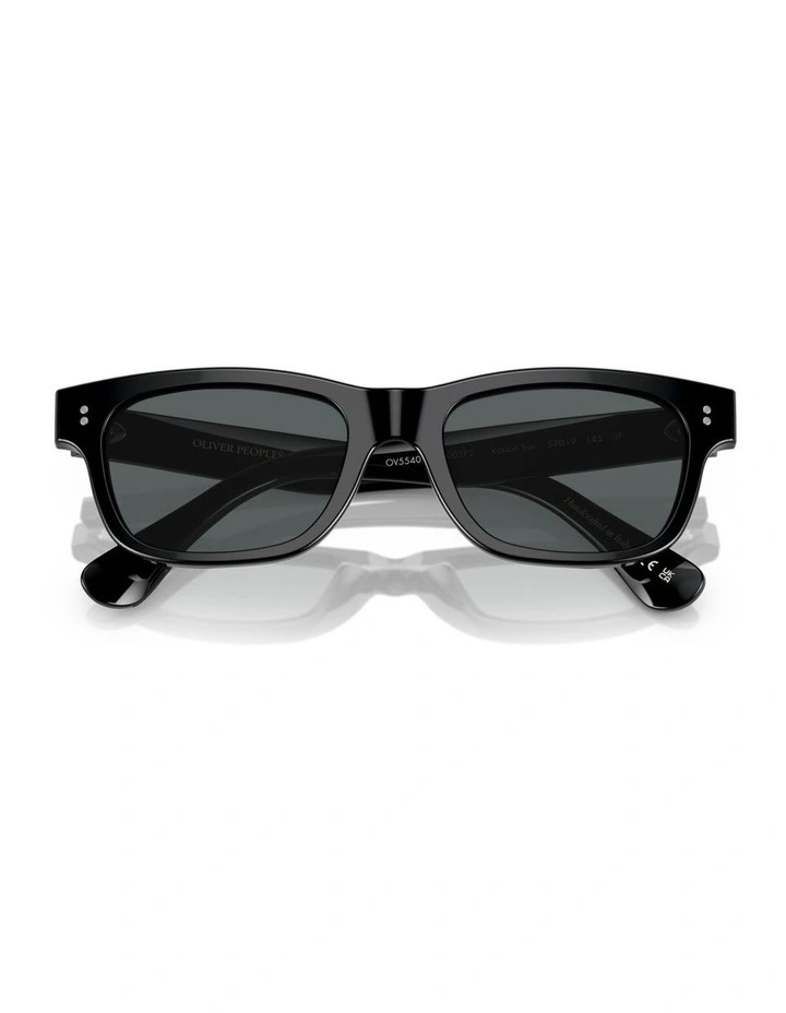 Oliver Peoples Rosson Sun Acetate Polarised Sunglasses in Black image 3
