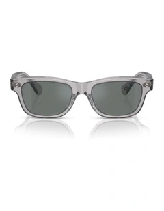 Oliver Peoples Rosson Sun Acetate Sunglasses in Grey